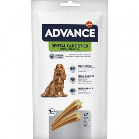 Snack dental para perros Medium/Maxi Advance 180g
