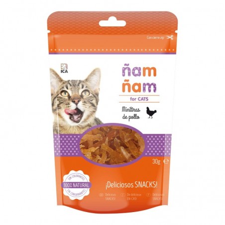 Snacks para gatos ÑAM ÑAM Pollo 30g