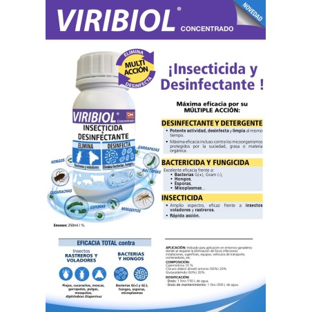 Viribiol-Insecticida + Desifestante