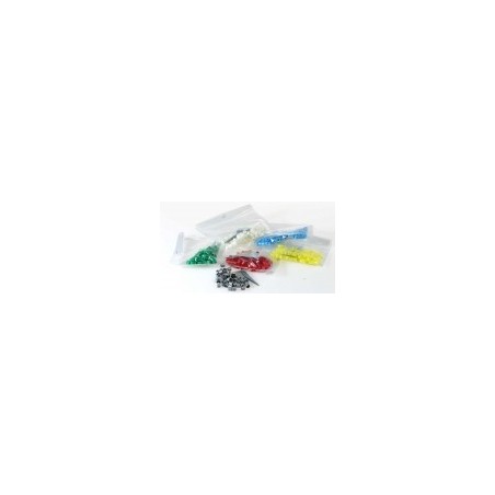 Anillas en plástico monocolor/multicolor 3 mm