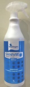 bioplagen SANIVIR RTU 1lt viricida bactericida fungicida