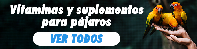 vitaminas y suplementos para pájaros