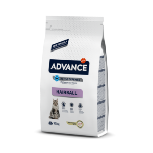 pienso para gatos advance hairball