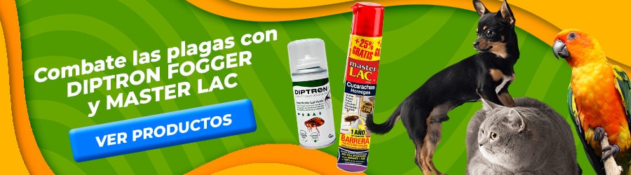 Combate las plagas con DIPTRON FOGGER y MASTER LAC