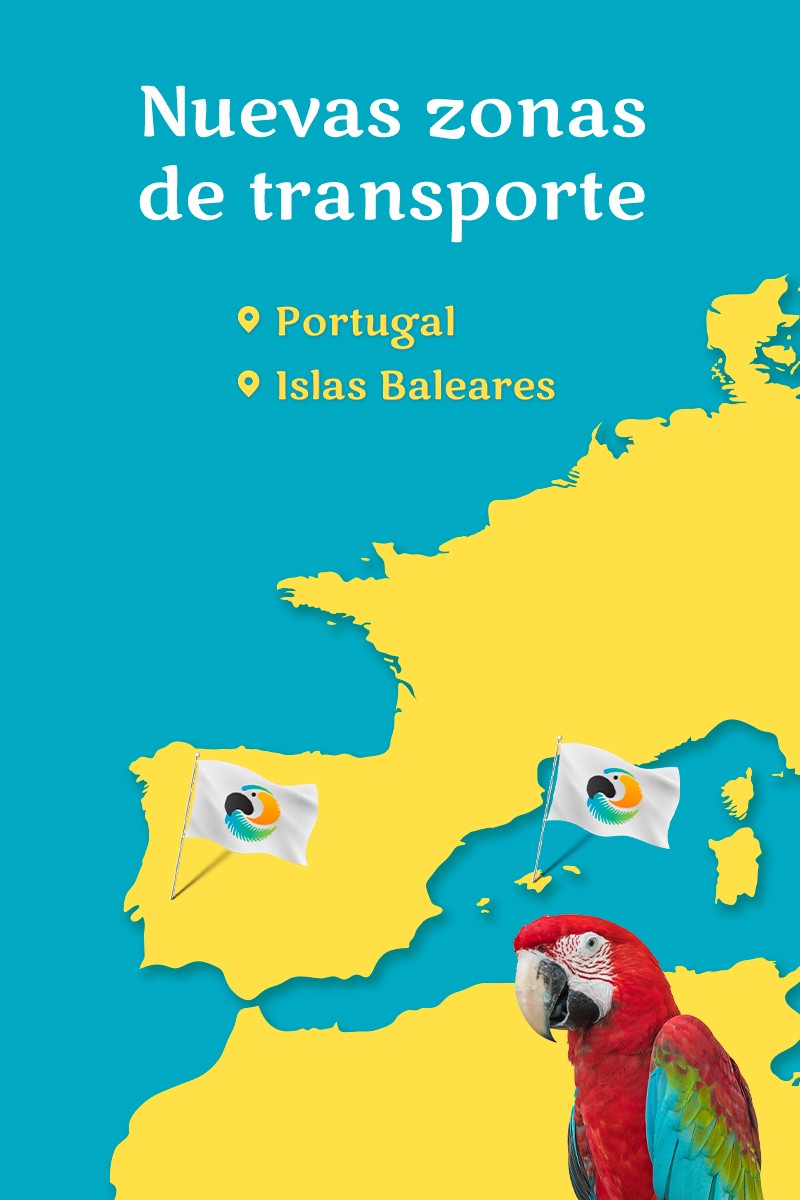 Nuevas localizaciones: Portugal, Baleares y Canarias