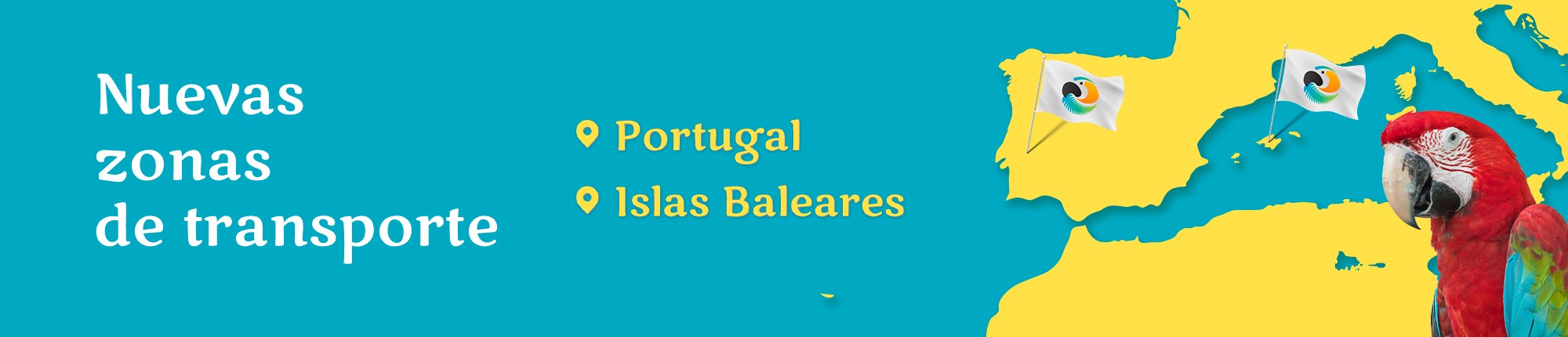 Nuevas localizaciones: Portugal, Baleares y Canarias